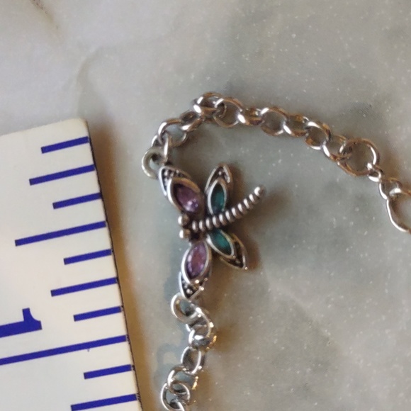 Dragonfly anklet/bracelet for snap jewelry - Picture 3 of 3